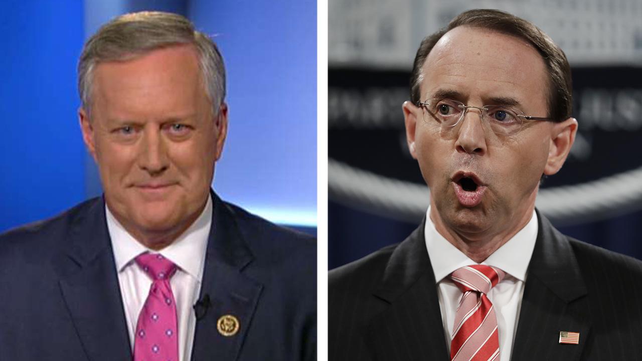 Meadows: Rosenstein needs to be transparent with Americans