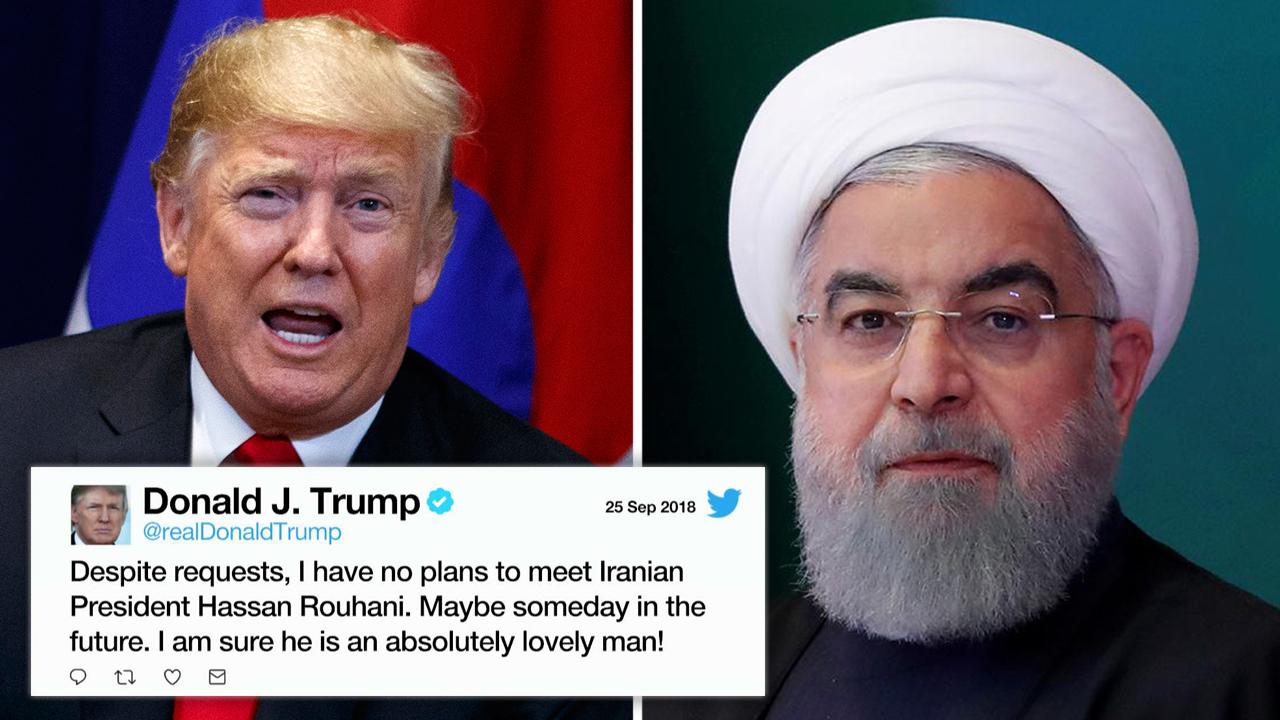 Trump won't meet Rouhani in NYC after exiting Iran deal