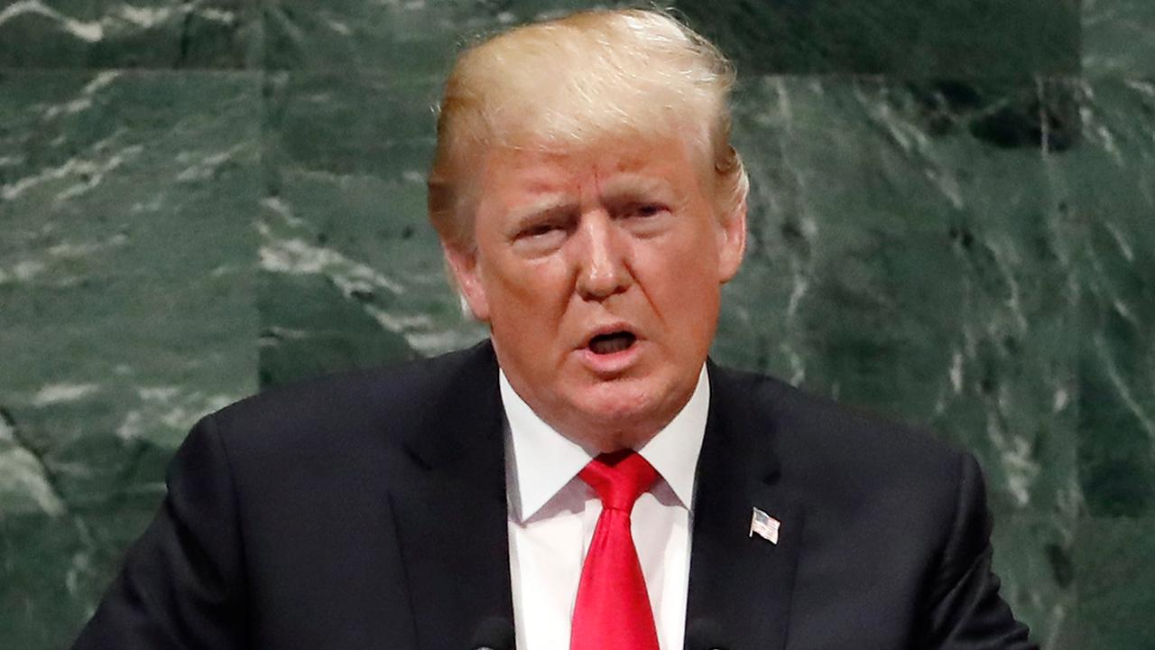 Trump calls on nations to isolate Iran's regime at UN