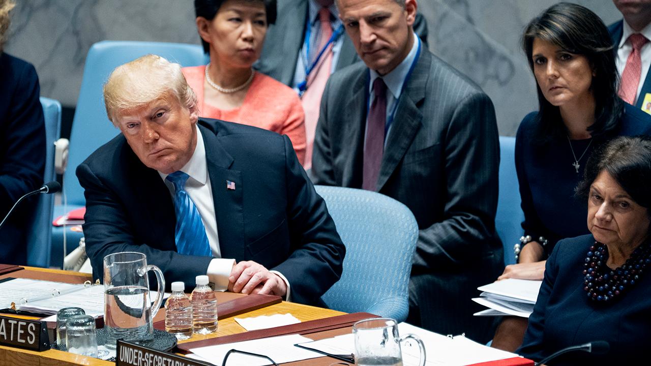 Trump chairs key UN meeting with the world's major powers