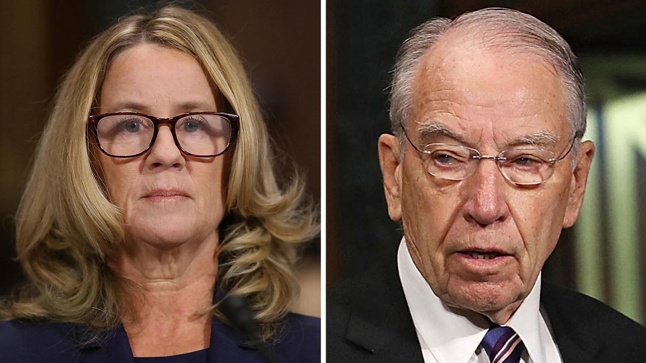 Grassley: Kavanaugh accuser Ford mistreated by Democrats