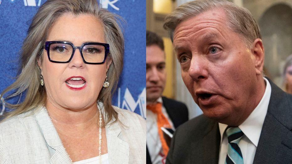 Rosie O'Donnell calls Lindsey Graham a 'closeted idiot' over...