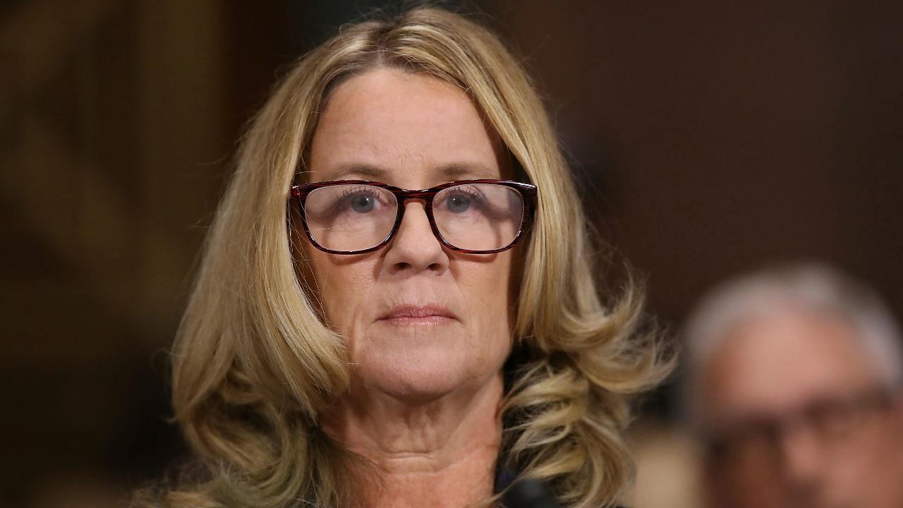 Christine Blasey Ford questioned about her fear of flying