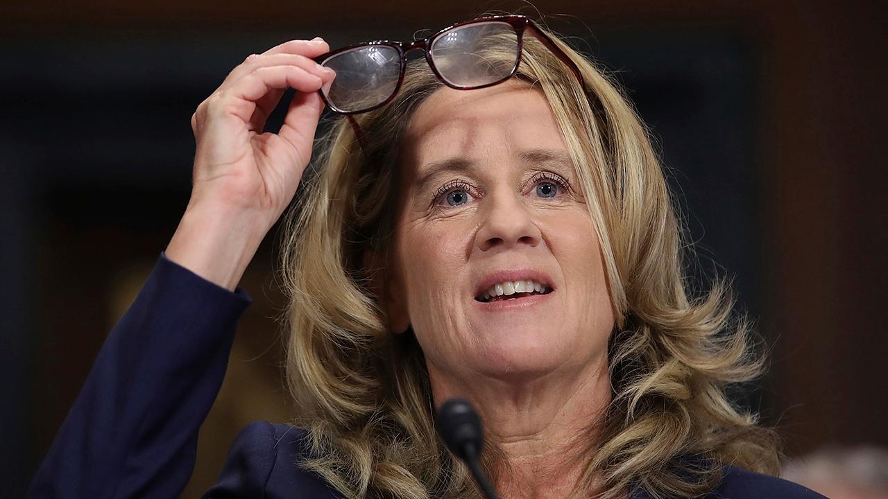 Christine Blasey Ford questioned about Kavanaugh classmate