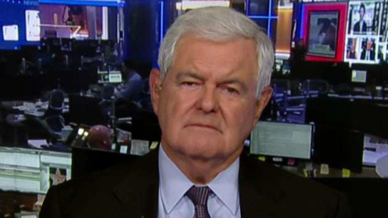 Gingrich: Do any Dems have the guts to vote for Kavanaugh?