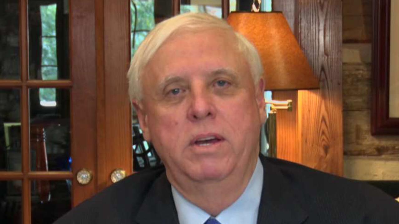 West Virginia's governor reacts to President Trump's rally