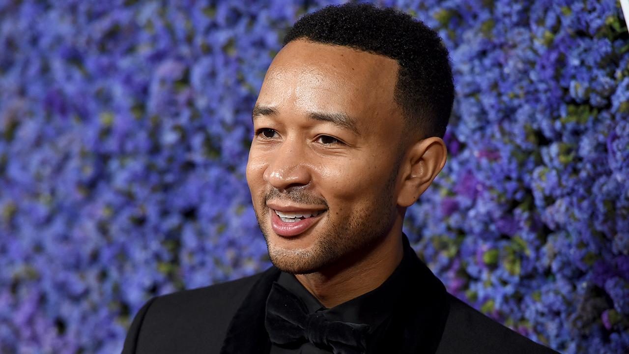 John Legend gets in the holiday spirit