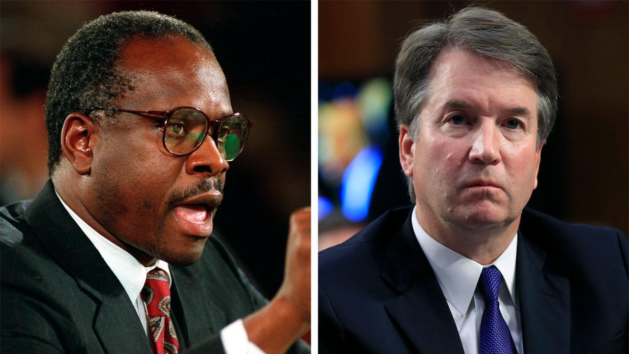 How Thomas, Kavanaugh responded to allegations