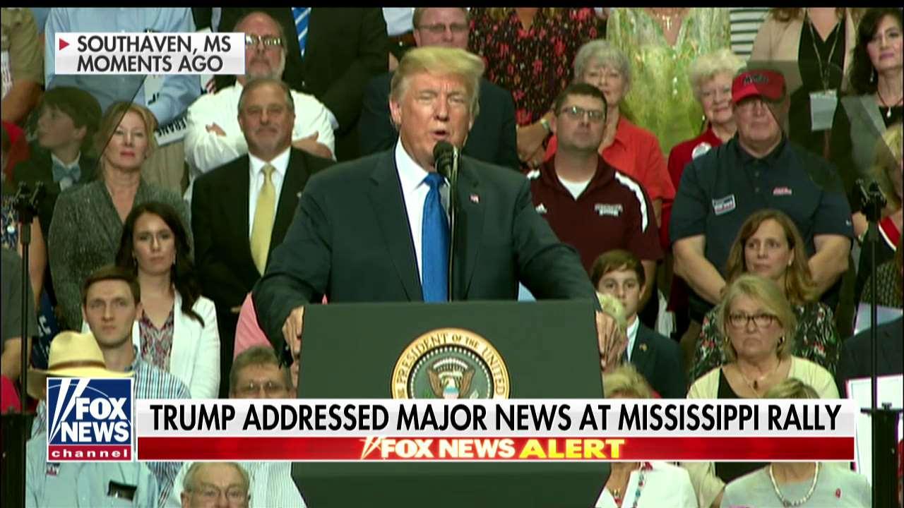 Trump Rips Kavanaugh Accuser at Mississippi Rally Fox News Video