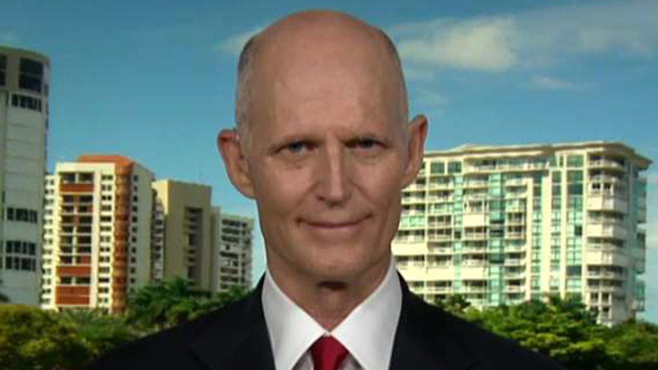Scott on Kavanaugh confirmation fight, Florida Senate race