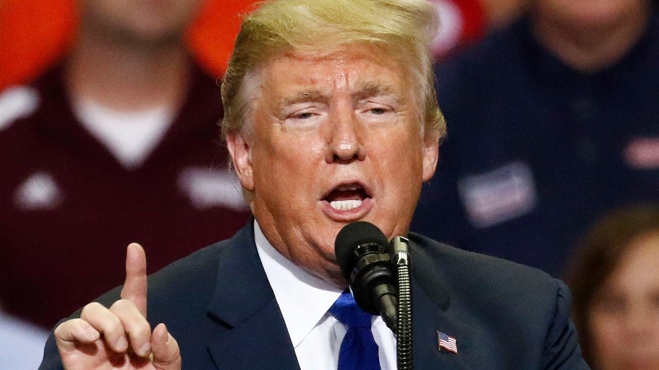 Trump says Democrats are trying to destroy Kavanaugh