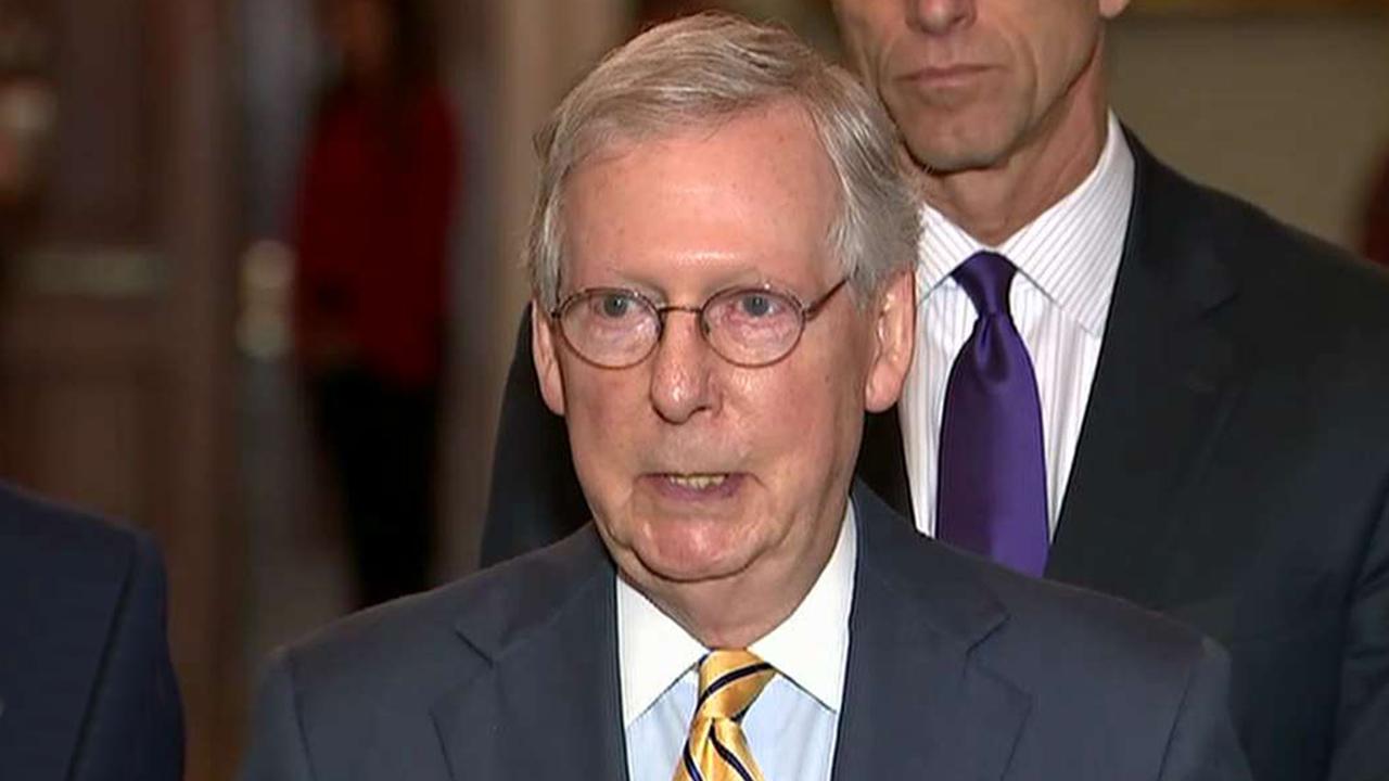 Mitch McConnell vows to hold Kavanaugh vote this week