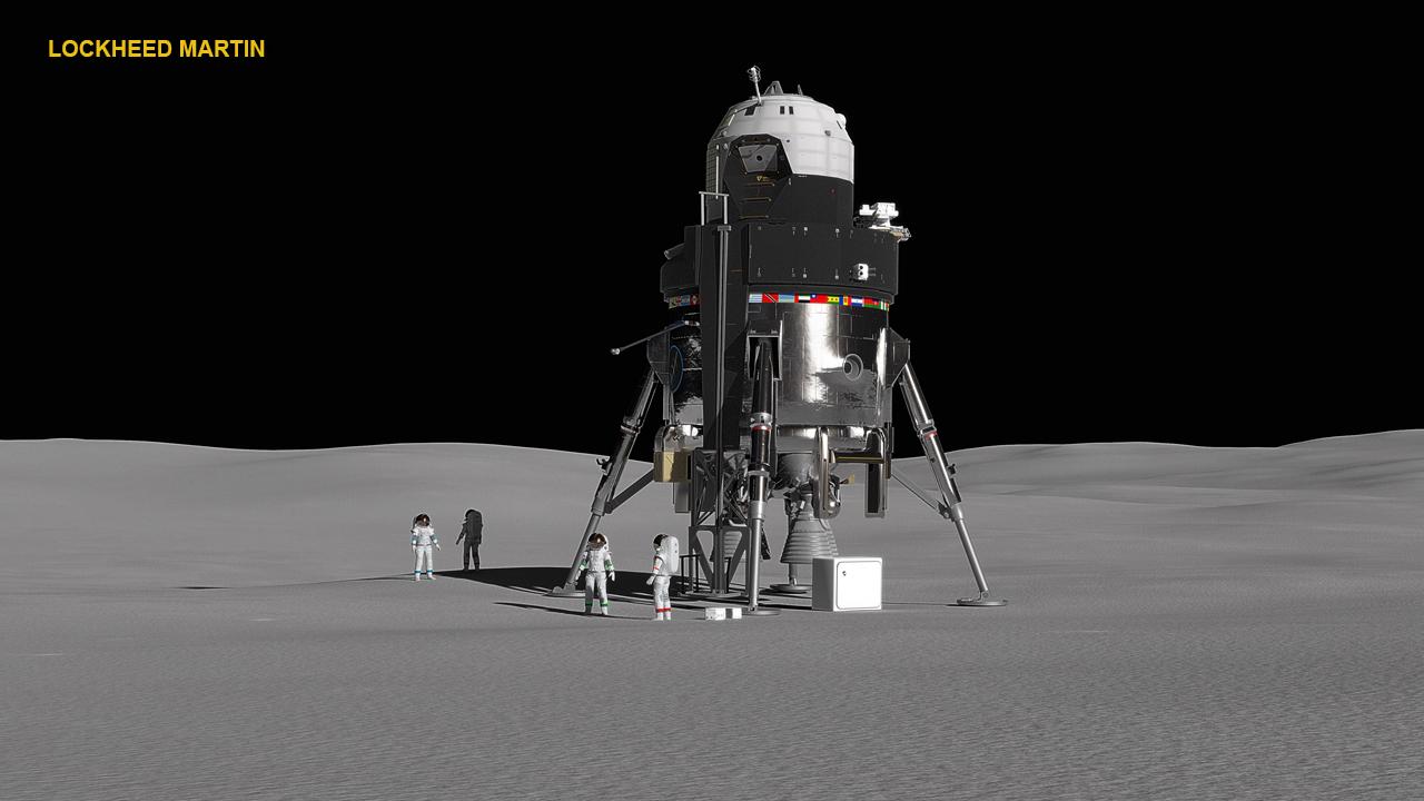 Lockheed Martin unveils new lunar lander