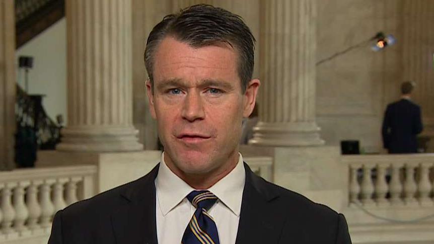 Senator Todd Young reacts to Collins' support for Kavanaugh