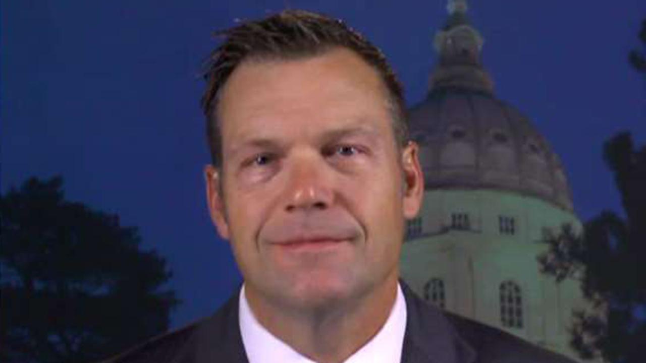 Kris Kobach in tight race for governor of Kansas