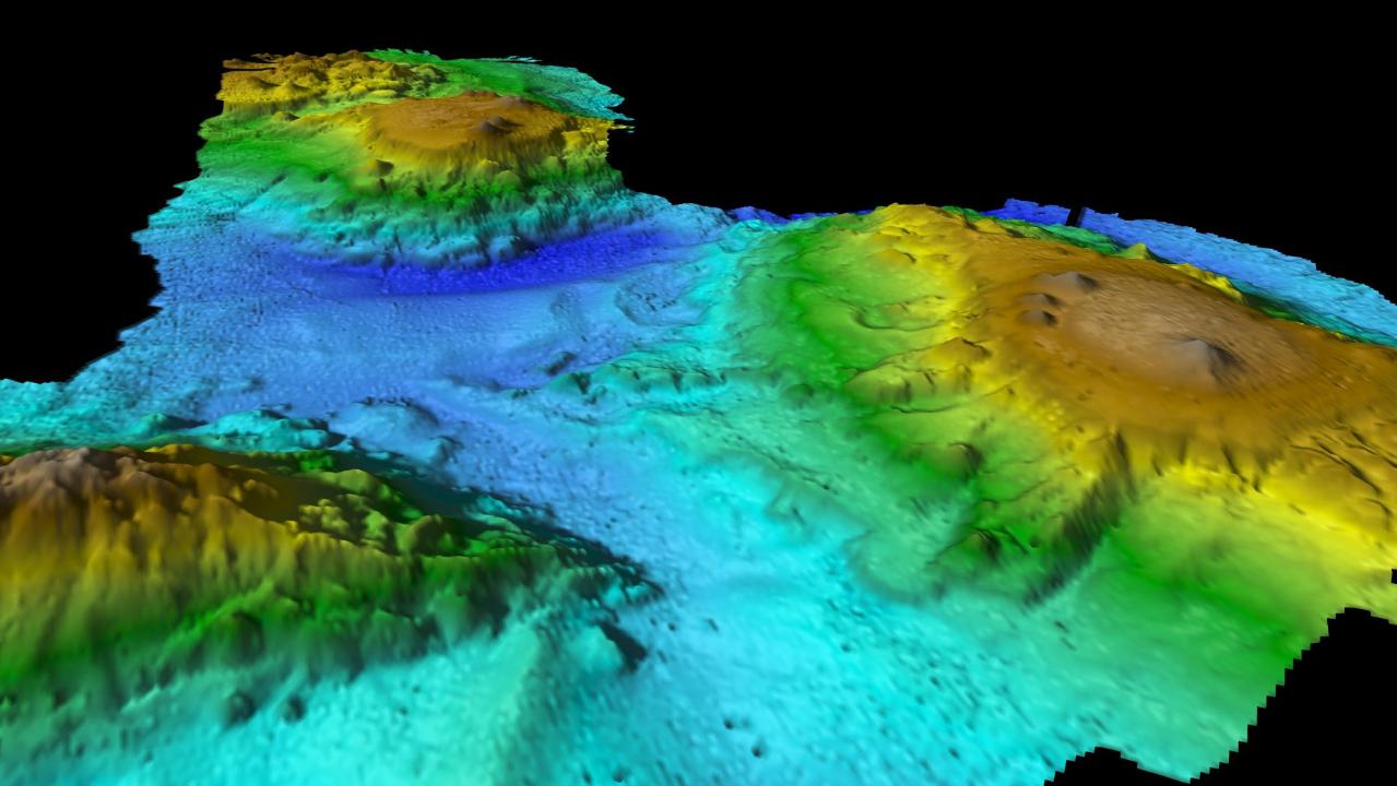 Stunning volcanic 'lost world' discovered deep in the ocean