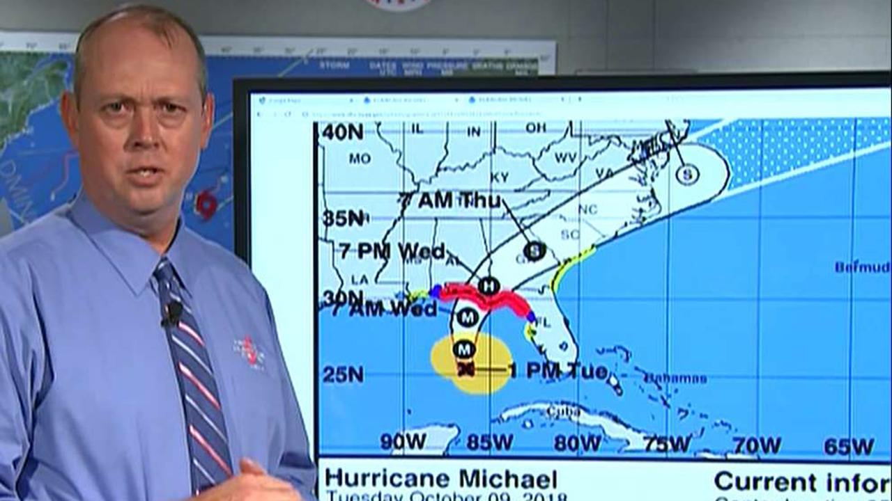 NHC warns Hurricane Michael is a 'very dangerous storm'