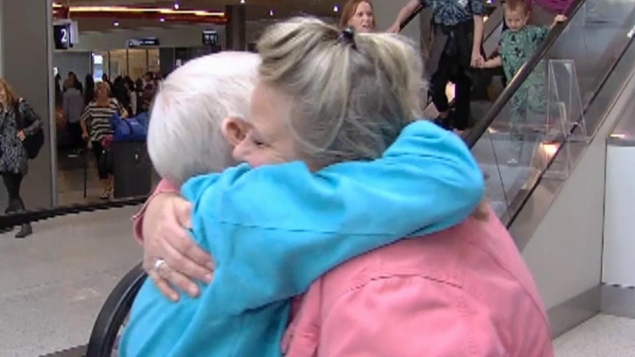 Woman meets the daughter she gave for adoption 52 years ago