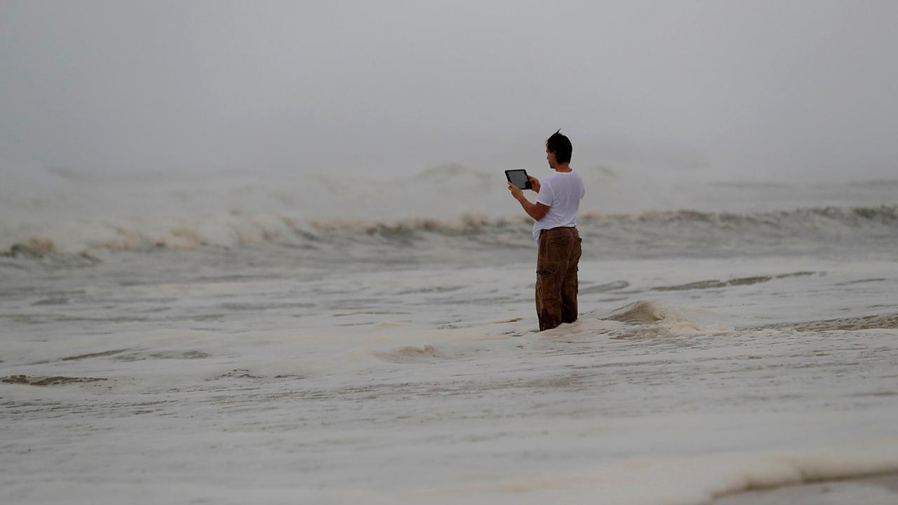 Hurricane Michael's rain, winds pound Panama City Beach
