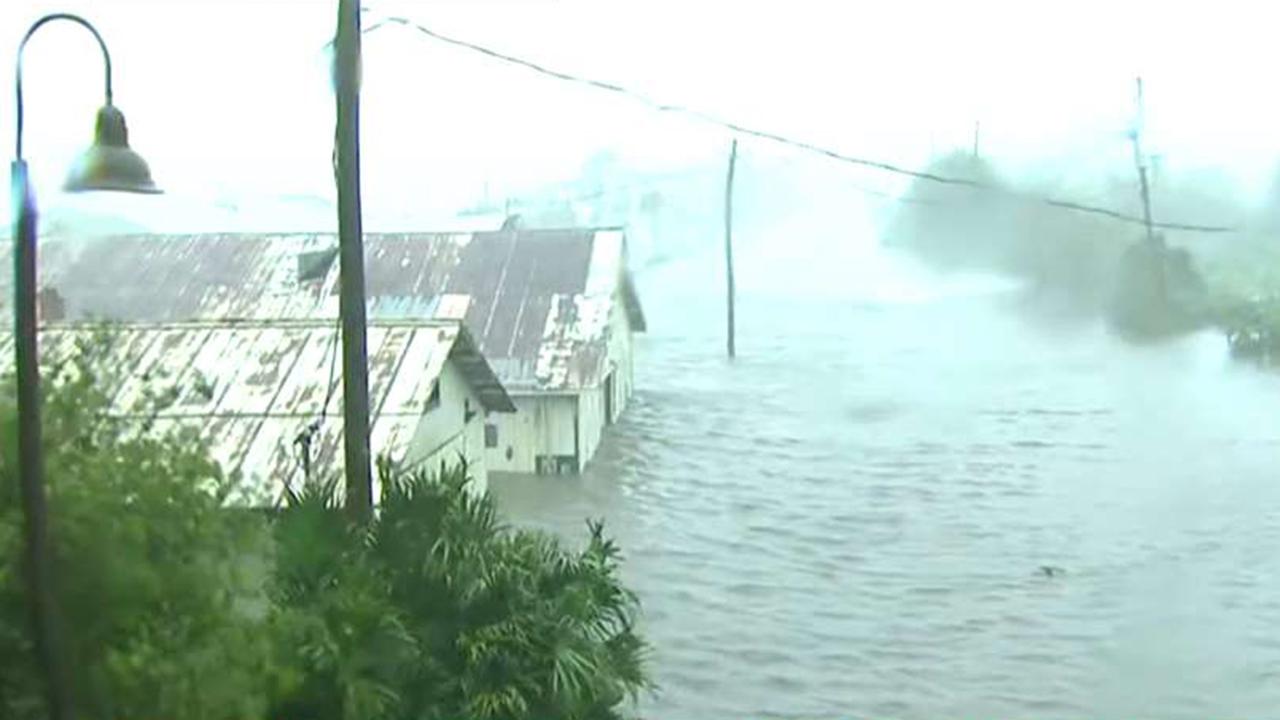 Hurricane Michael's storm surge swamps Apalachicola