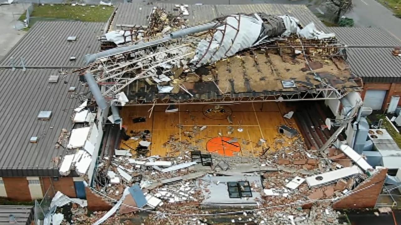 Drone shows Hurricane Michael's wrath in Panama City 