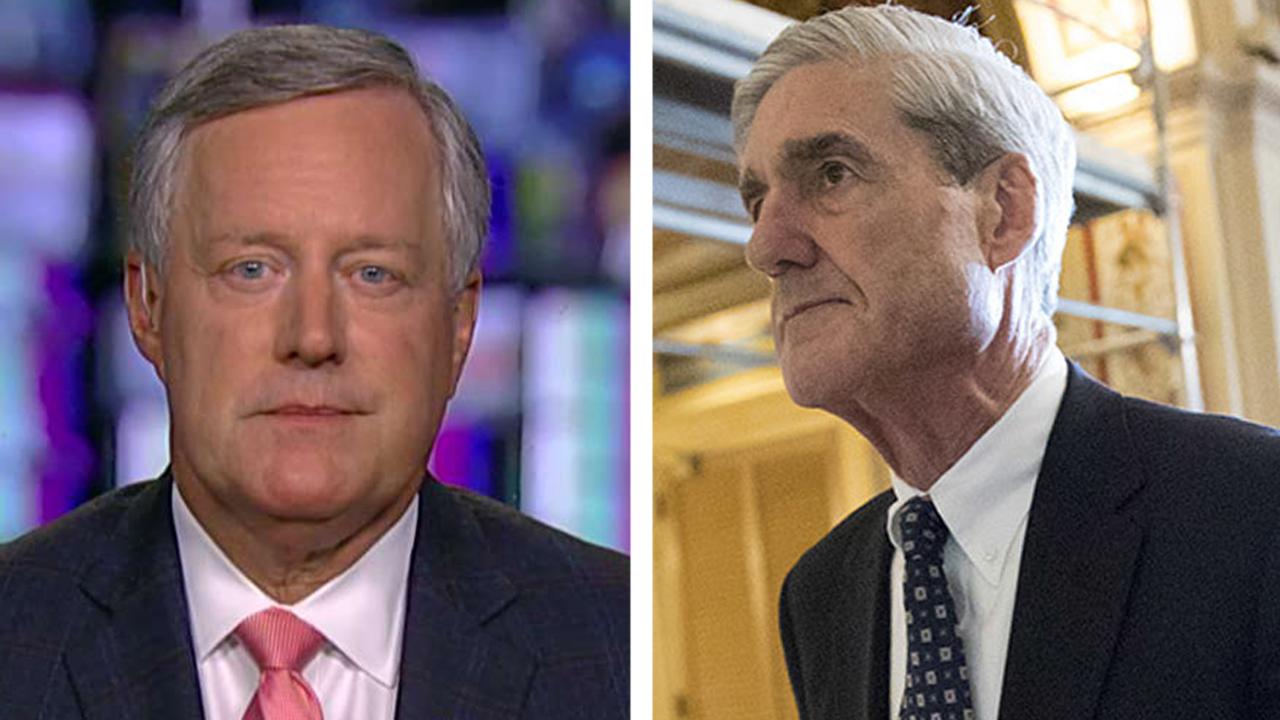 Rep. Mark Meadows: It's time for Mueller to call it quits