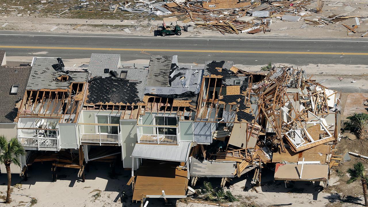 Hurricane Michael leaves Mexico Beach, Florida in ruins