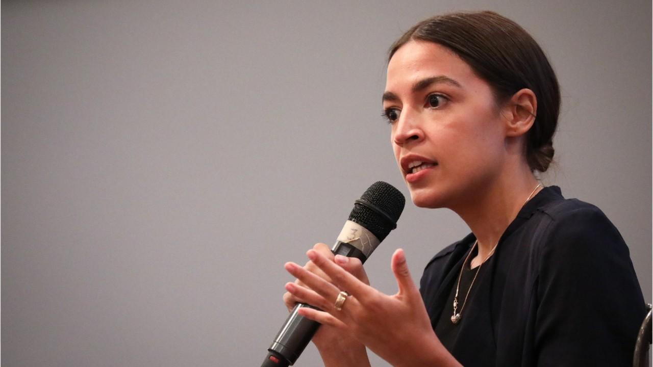 Ocasio-Cortez rallies to stop all fossil fuel production
