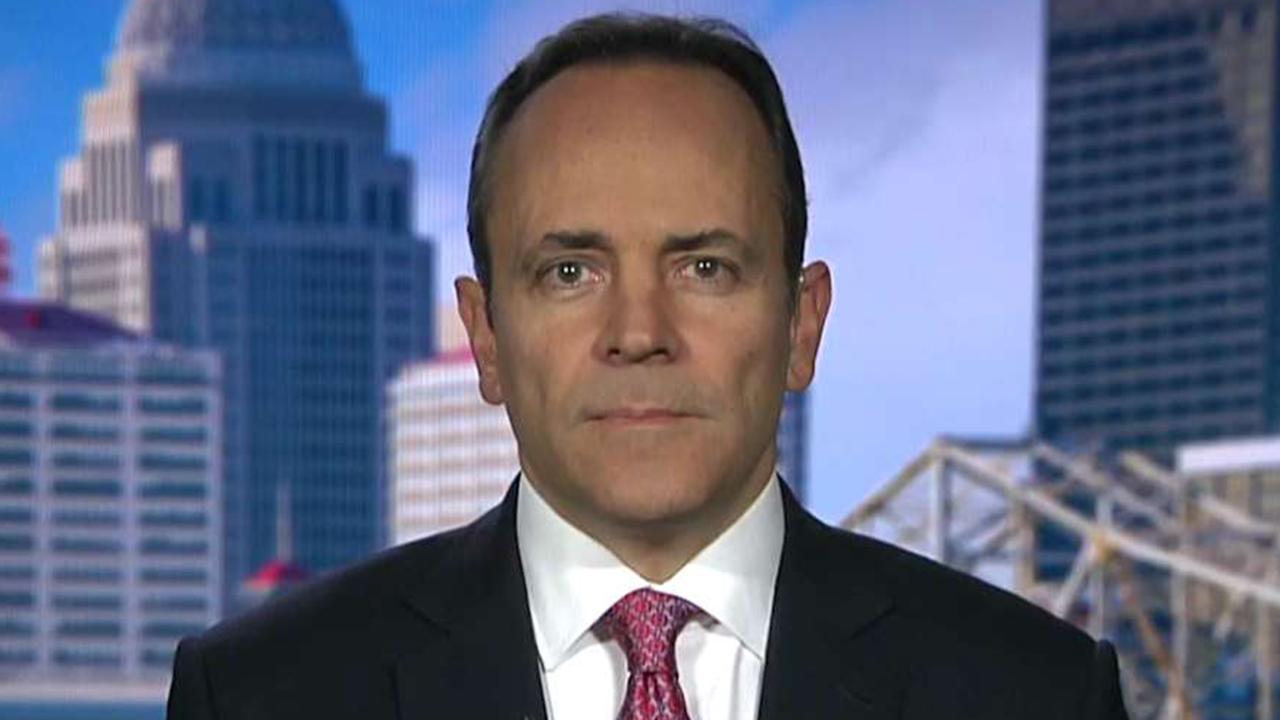 Kentucky Gov. Bevin on Trump holding a rally in his state