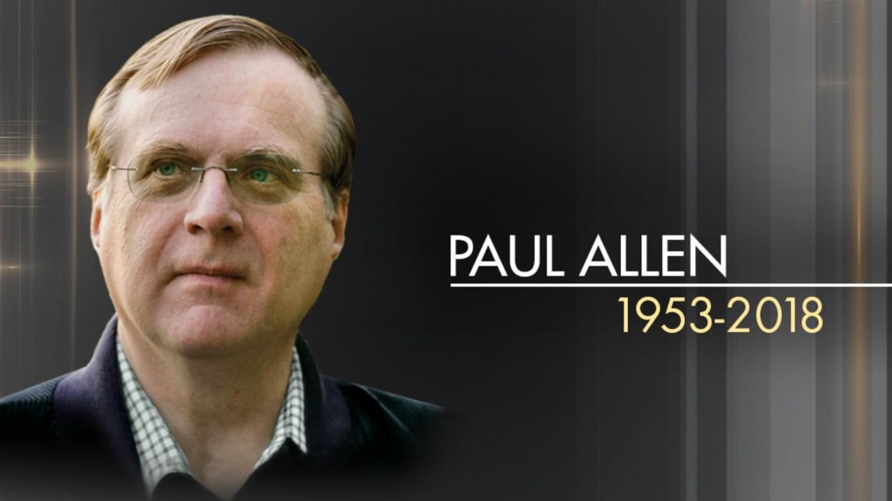 Paul Allen, co-founder of Microsoft, dead at 65