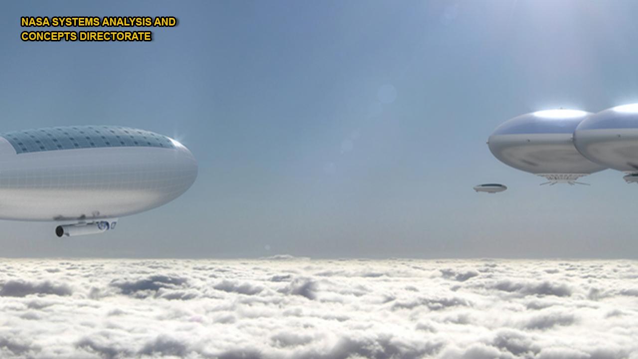 NASA eyes stunning airship concept to explore Venus