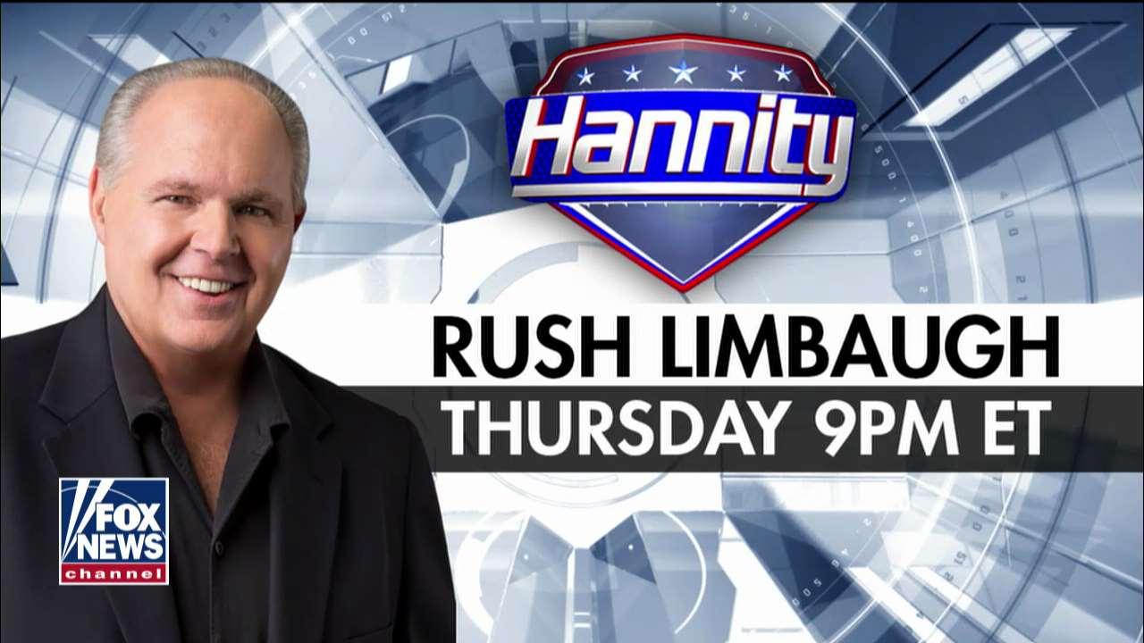 Sean Hannity hosts Rush Limbaugh for full hour. 