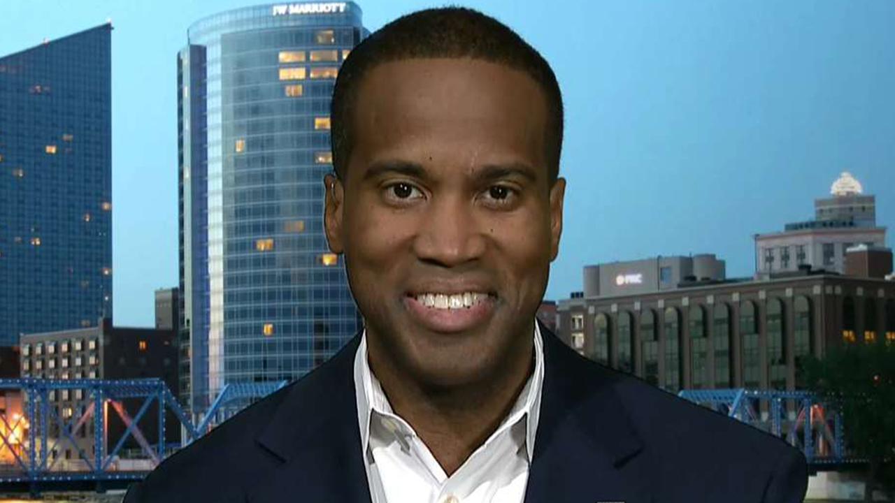 John James hoping for comeback win with Trump's help