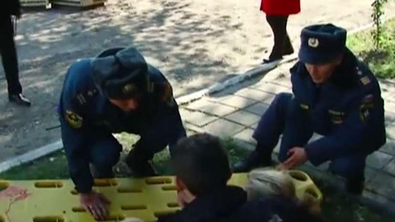 Russian officials identify school shooting suspect in Crimea