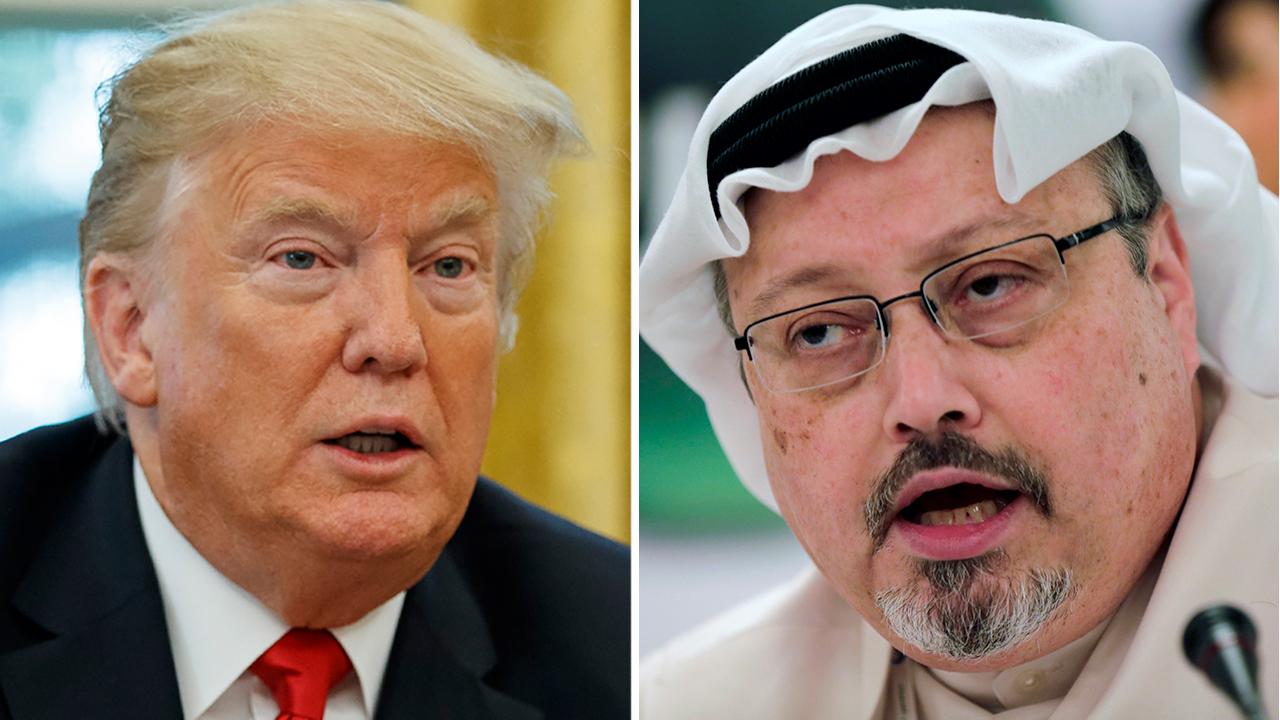 Trump takes wait and see approach to Khashoggi case
