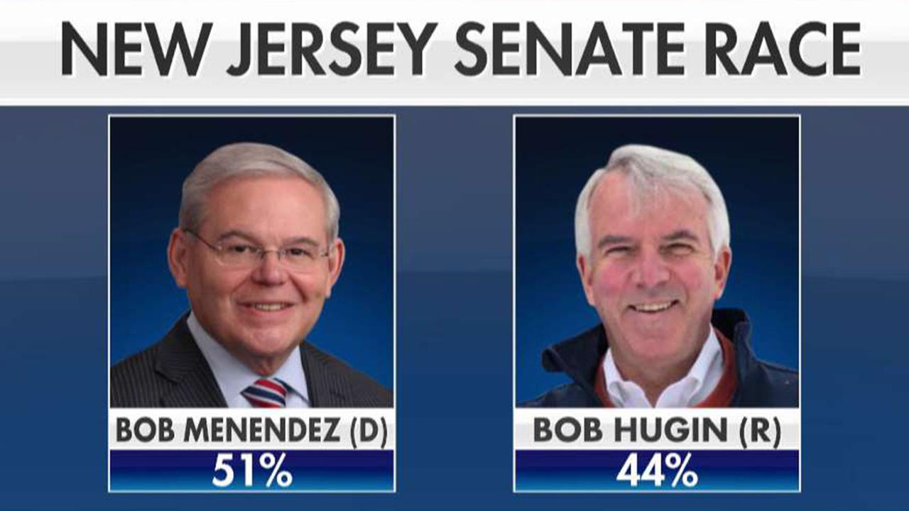 Hugin cutting into Menendez's lead in NJ Senate race