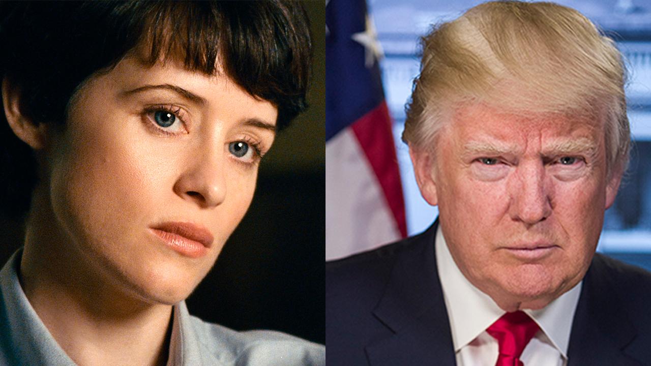 Claire Foy compares President Trump to a penis