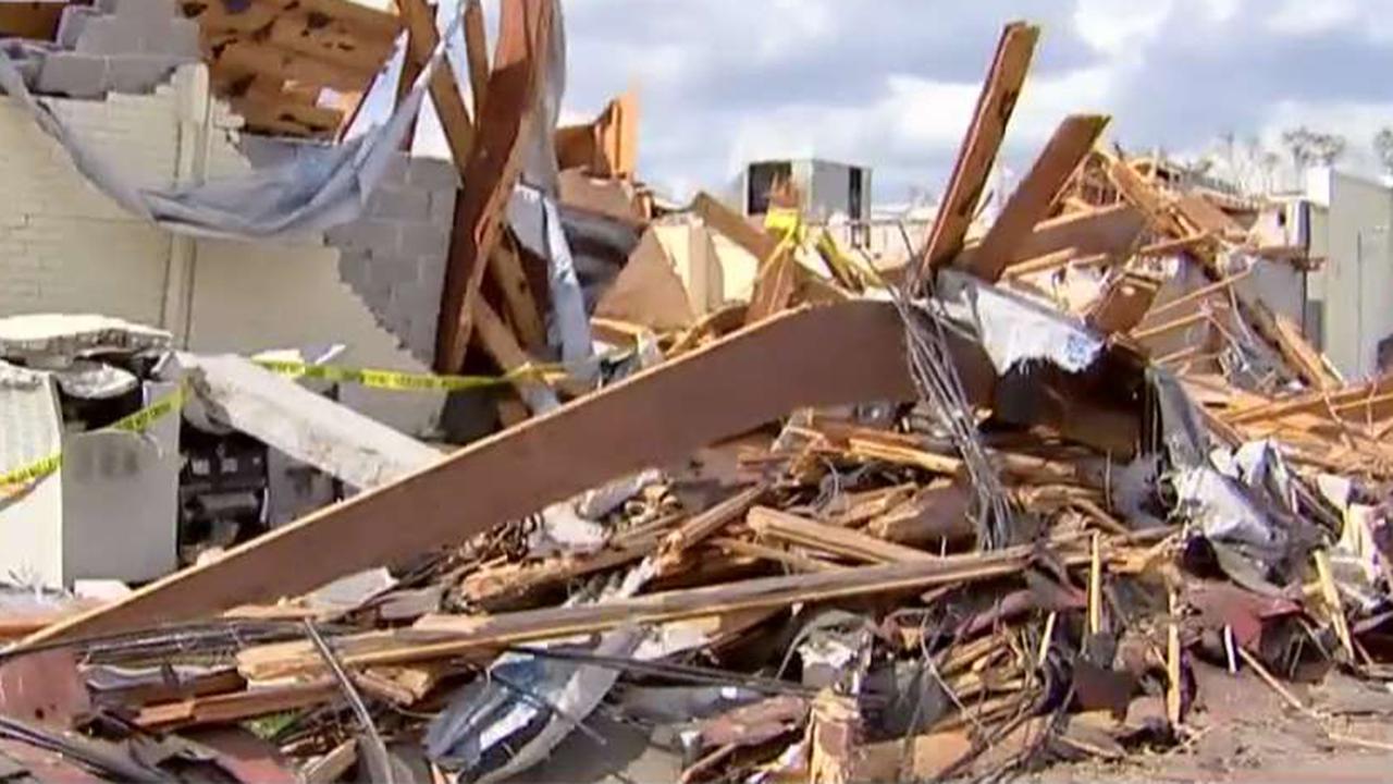 Firefighter killed removing Hurricane Michael debris