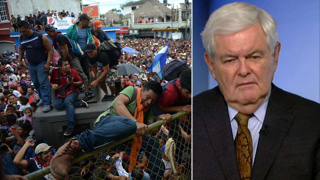 Gingrich: Caravan is an act of attacking US sovereignty