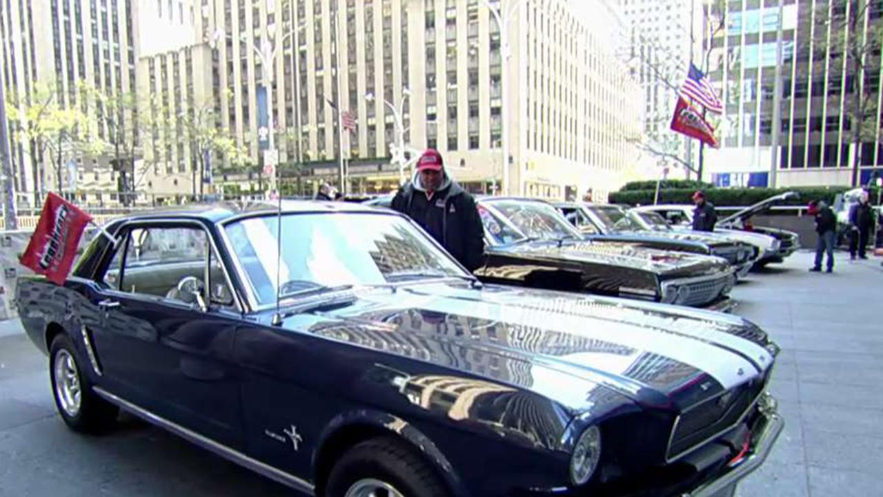 'Fox & Friends' hosts muscle car show on Fox Square