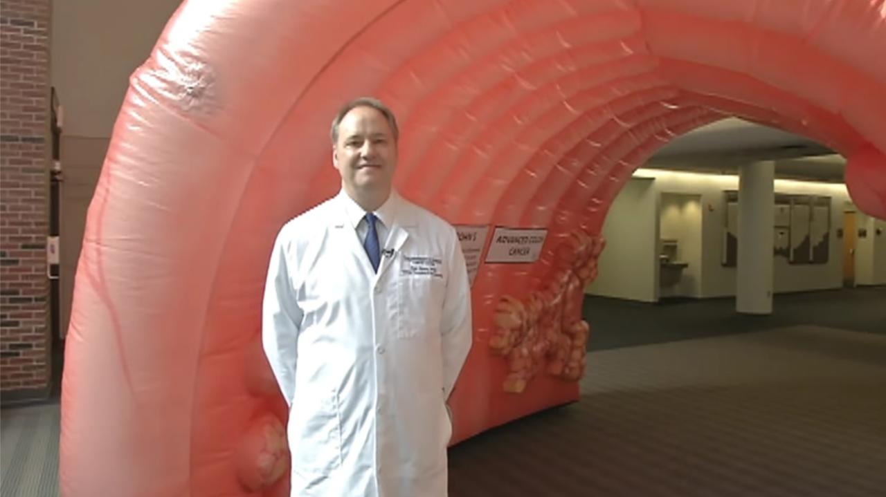 Giant inflatable colon stolen from University of Kansas 