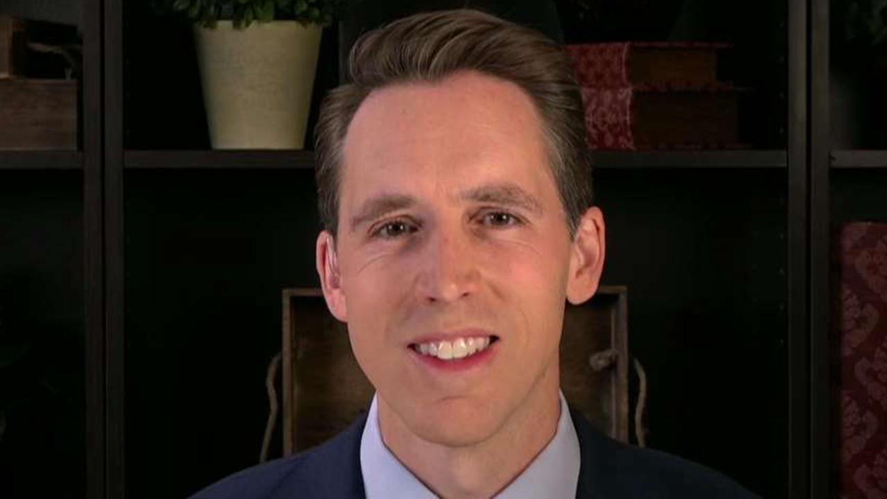 McCaskill opponent Hawley standing up for a 'strong America'