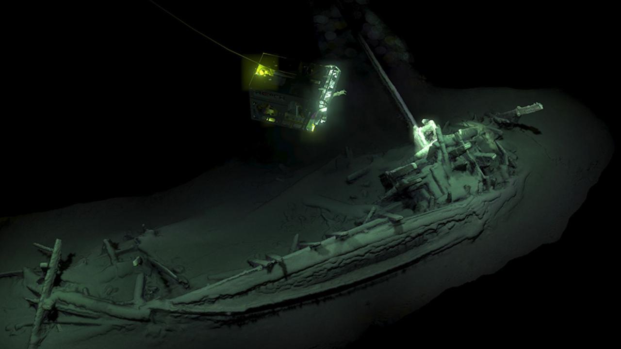 ‘Oldest intact’ shipwreck found