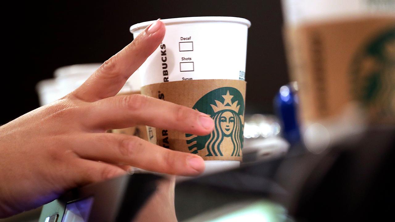 Starbucks opens its first US signing store
