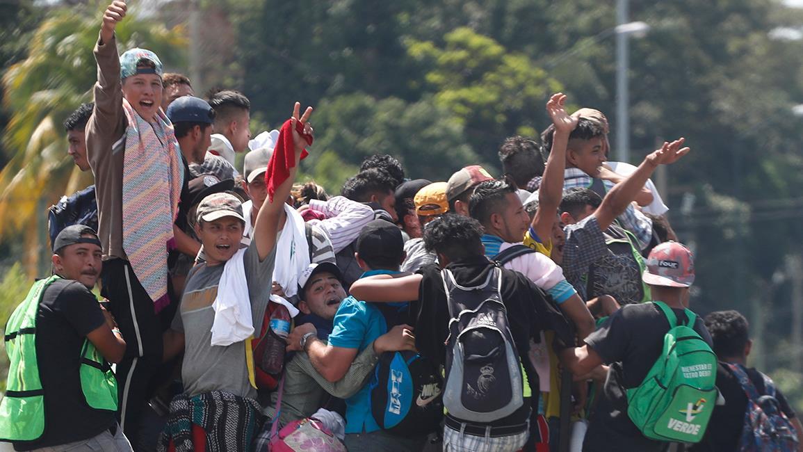 Trump vows to send troops to stop the migrant caravan