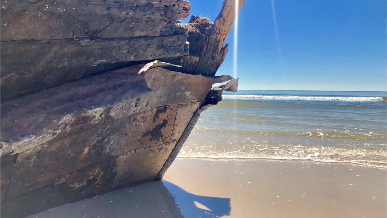 Hurricane Michael unearths 19th century shipwreck