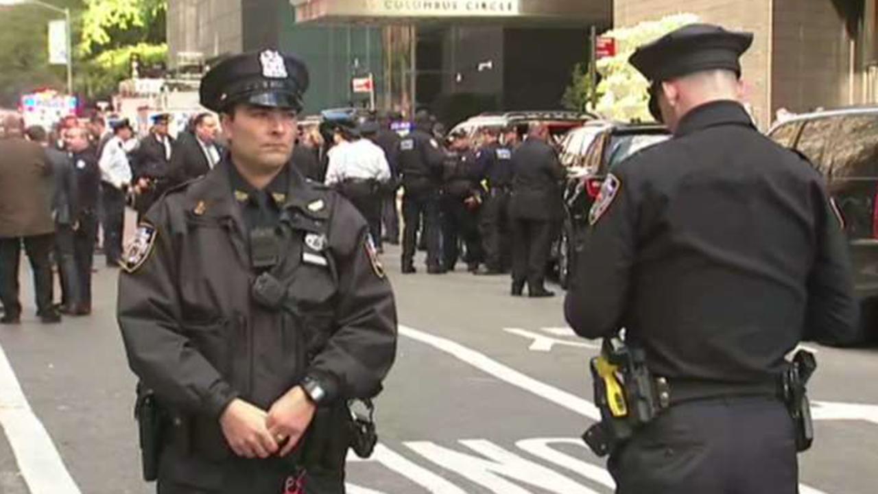 NYPD responds to suspicious package at Time Warner Center