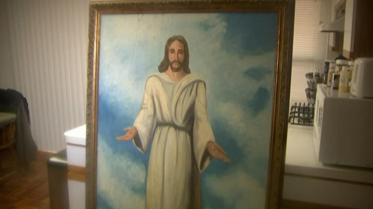 Jesus painting survives fire at historic church near Boston