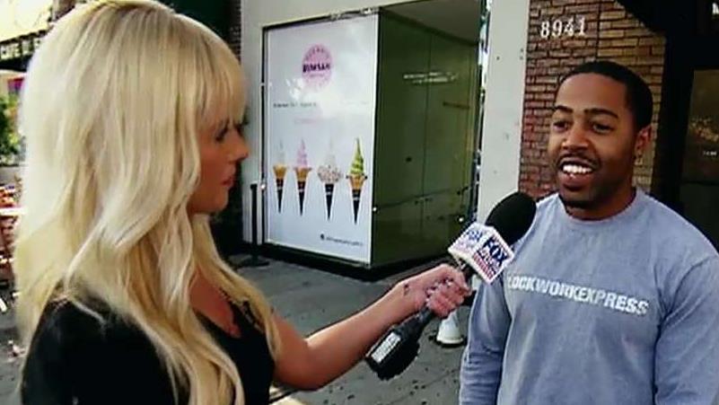 Tomi Lahren asks folks in California about the caravan