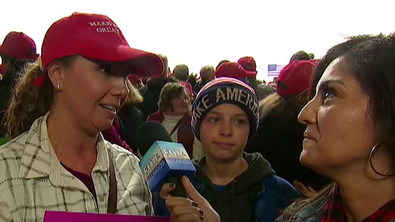 Wisconsin voters react to President Trump's rally